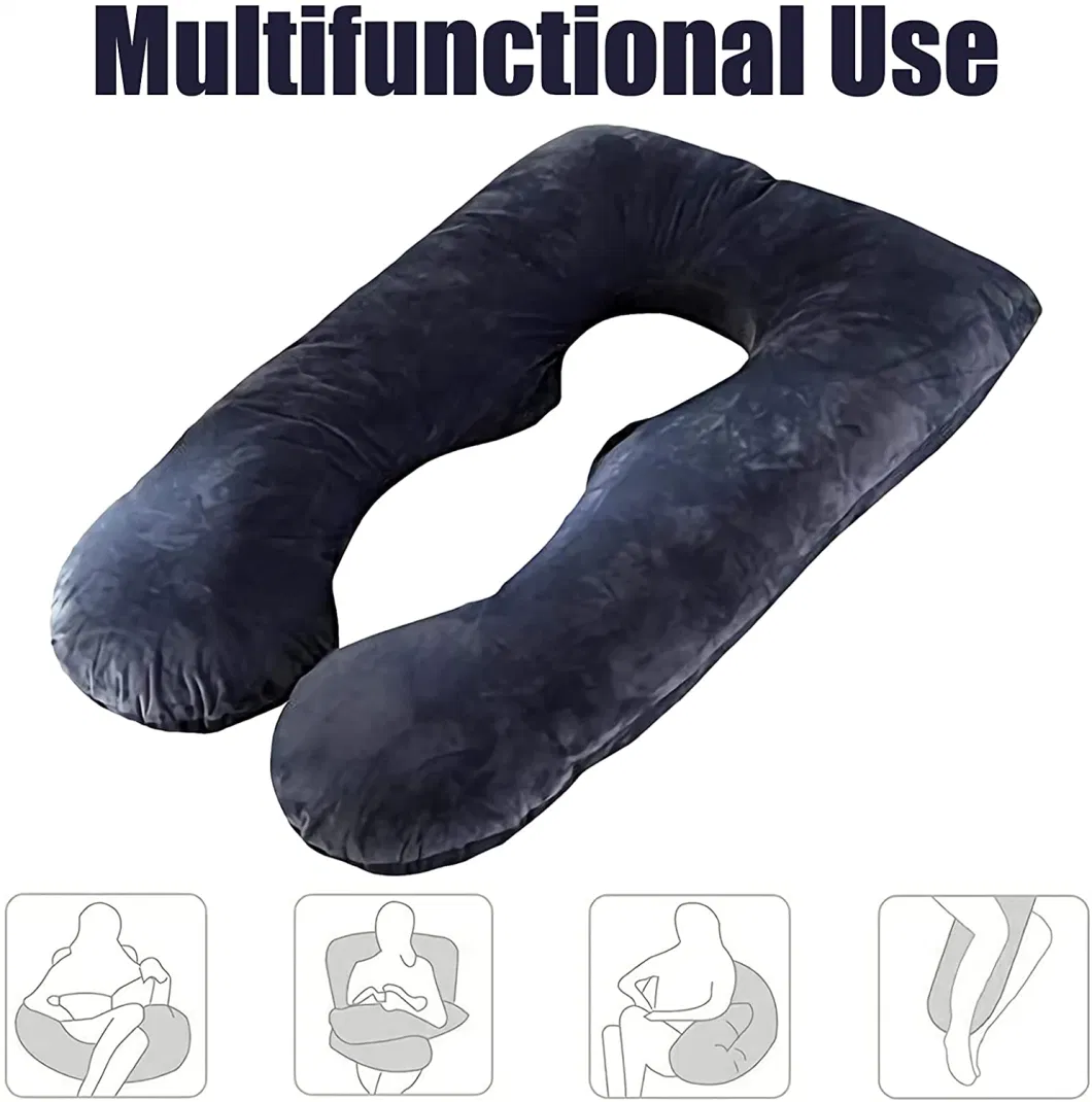 Pregnancy Pillow U-Shaped Full Body Maternity Support Pillow for Pregnant Women